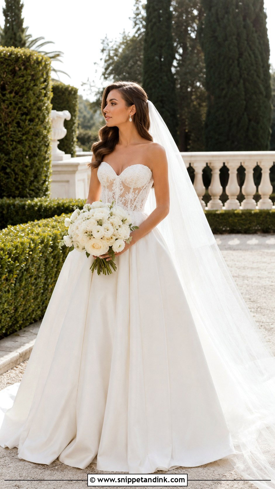 Elie Saab Sweetheart Neckline Wedding Dress - Snippet and Ink - 20 Elie Saab Wedding Dresses