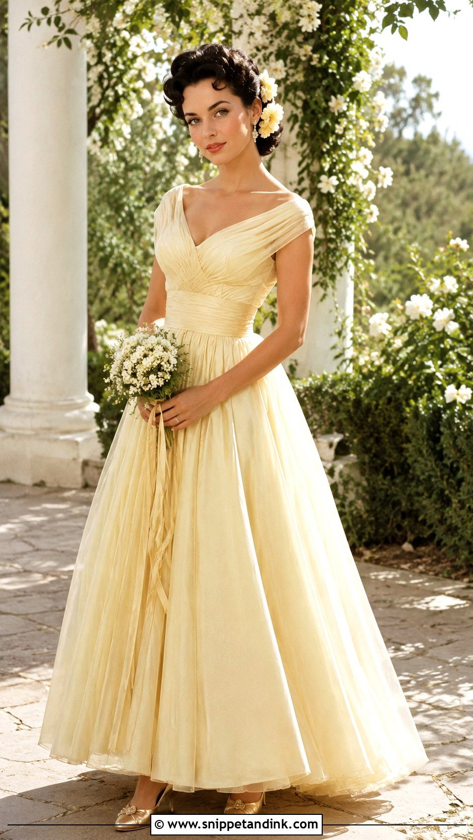 Elizabeth Taylor Wedding Dress - Snippet and Ink - 30 Iconic Wedding Dresses