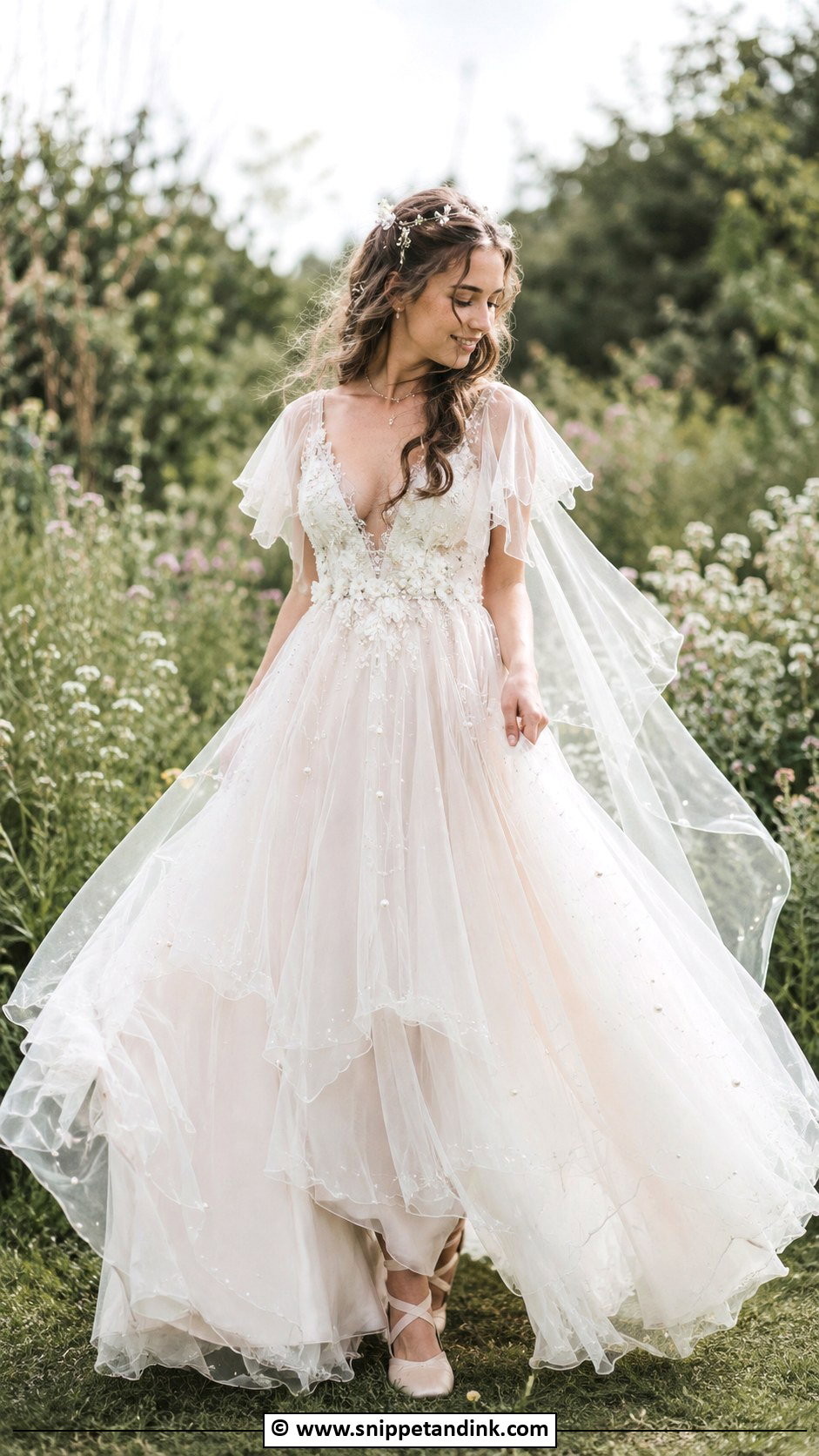 Elven Fairy Wedding Dress - Snippet and Ink - 30 Elven Wedding Dress Ideas