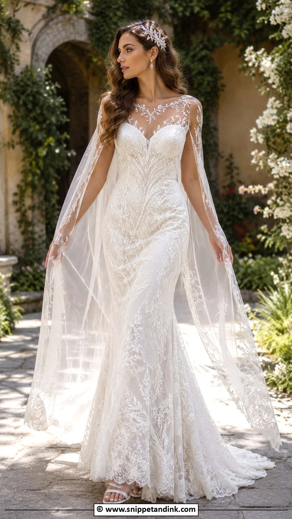 Elven Mermaid Wedding Dress - Snippet and Ink - 30 Elven Wedding Dress Ideas
