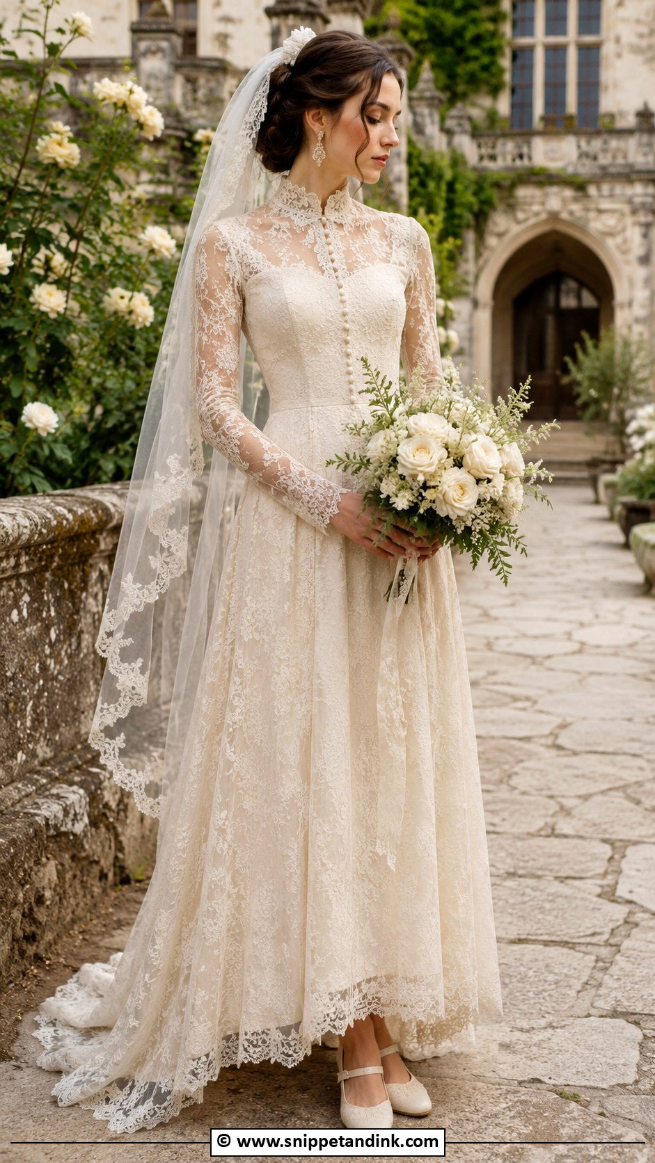 Elven Vintage Wedding Dress - Snippet and Ink - 30 Elven Wedding Dress Ideas