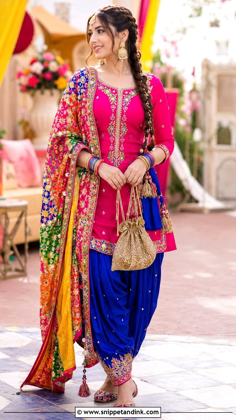 Embellished Patiala Suit for Marriage - Snippet and Ink - 20 Marriage Wear Dresses for Women