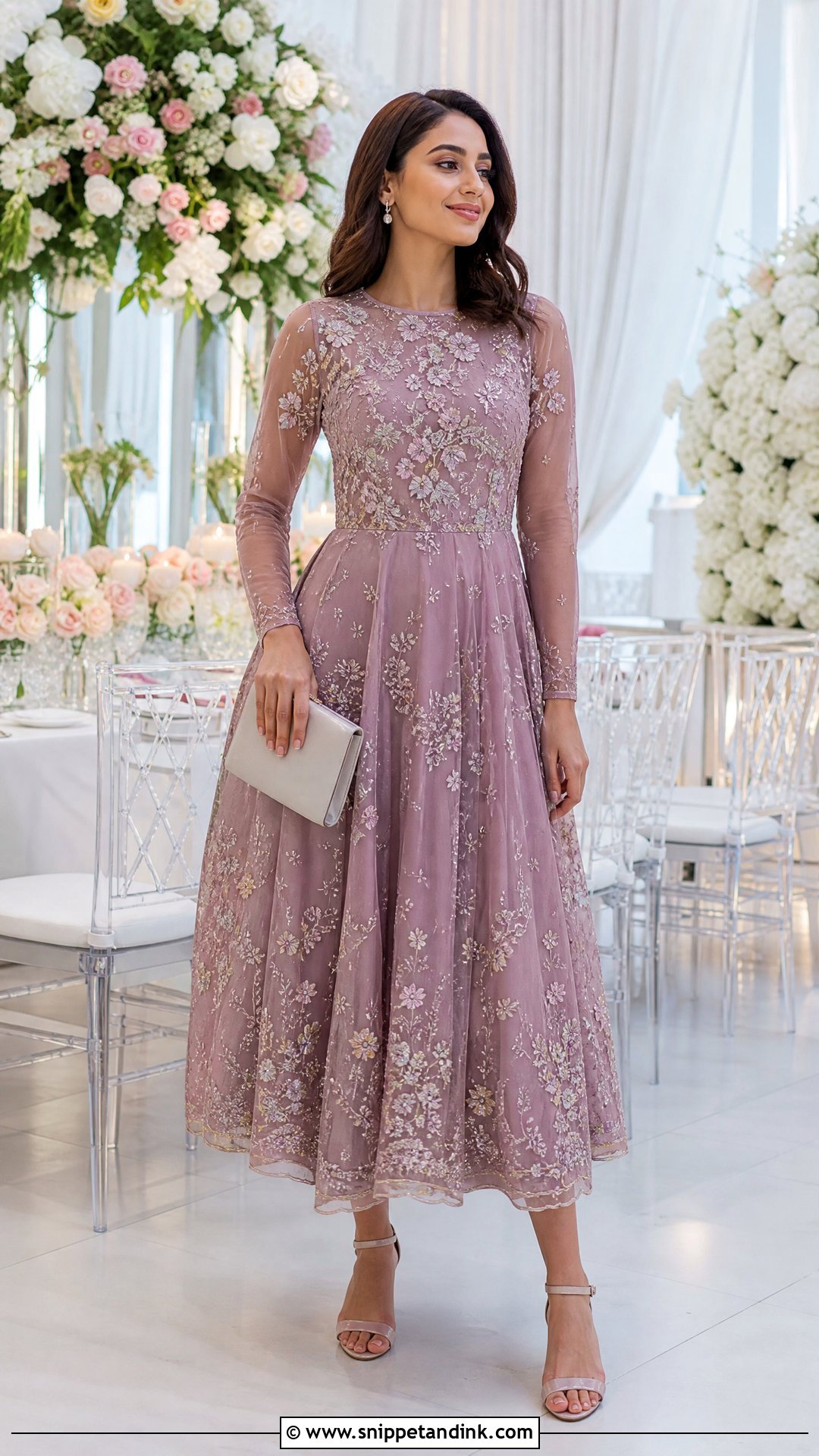 Embroidered Dress for Wedding Function - Snippet and Ink - 25 Dress for Wedding Function Ideas