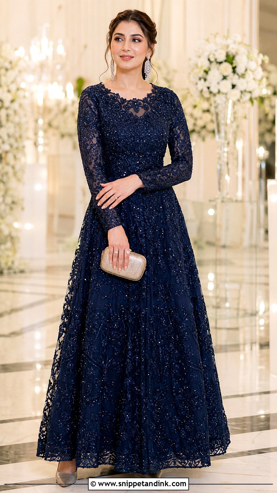 Embroidered Gown for Sister Wedding - Snippet and Ink - 20 Wedding Dresses Simple for Sister