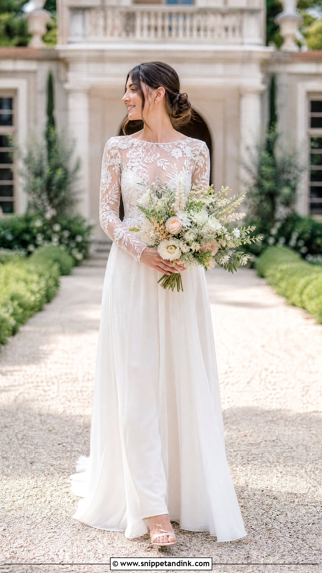 Embroidered Wedding Dress - Snippet and Ink - 25 Embellished Wedding Dress Ideas