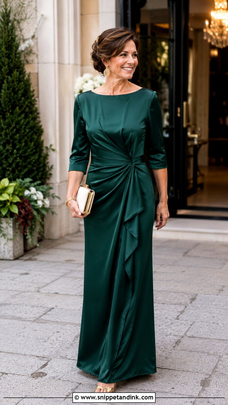 Emerald Green MOB Dress - Snippet and Ink - 30 Mob Dresses