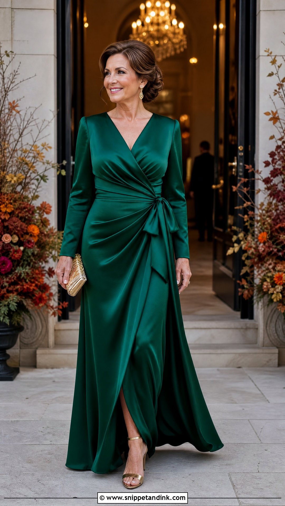 Emerald Green Mother Of The Bride Dress - Snippet and Ink - 25 Mom Wedding Dress Ideas
