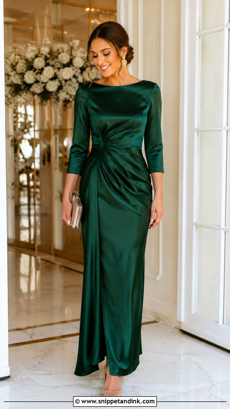 Emerald Green Principal Sponsors Gown - Snippet and Ink - 25 Principal Sponsors Gown Ideas