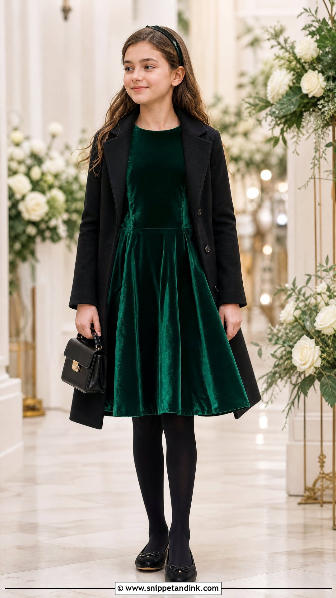Emerald Green Velvet Wedding Dress - Snippet and Ink - 20 Dress for Girls 10 12 Wedding Ideas
