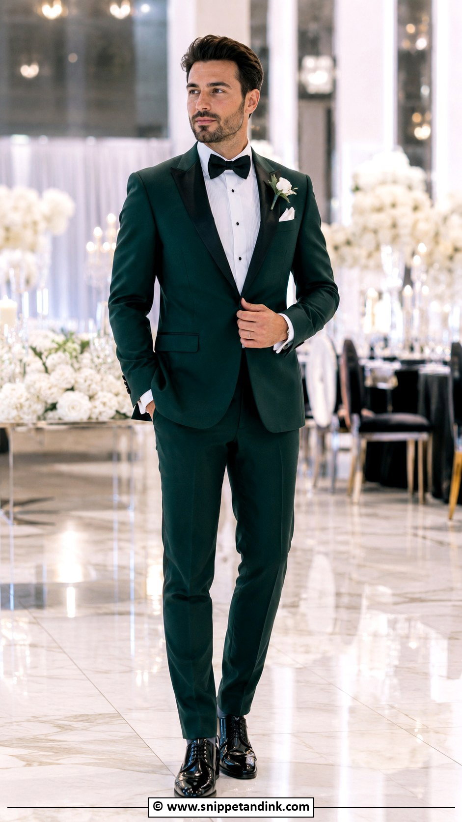 Emerald Green Wedding Suit - Snippet and Ink - 30 Green Wedding Suit Ideas