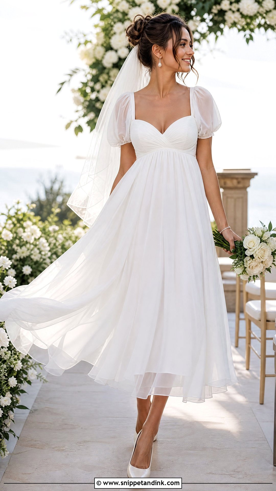 Empire Waist Babydoll Wedding Dress - Snippet and Ink - 25 Babydoll Wedding Dress Ideas