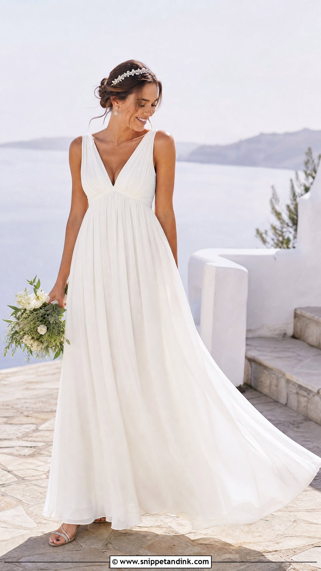 Empire Waist Bridal Dress - Snippet and Ink - 20 Bridal Dress Styles