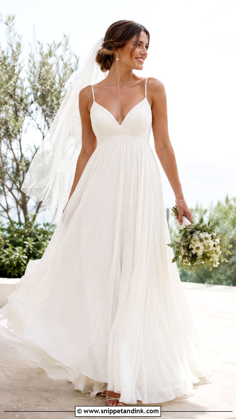 Empire Waist Marriage Gown - Snippet and Ink - 20 Marriage Gowns Brides