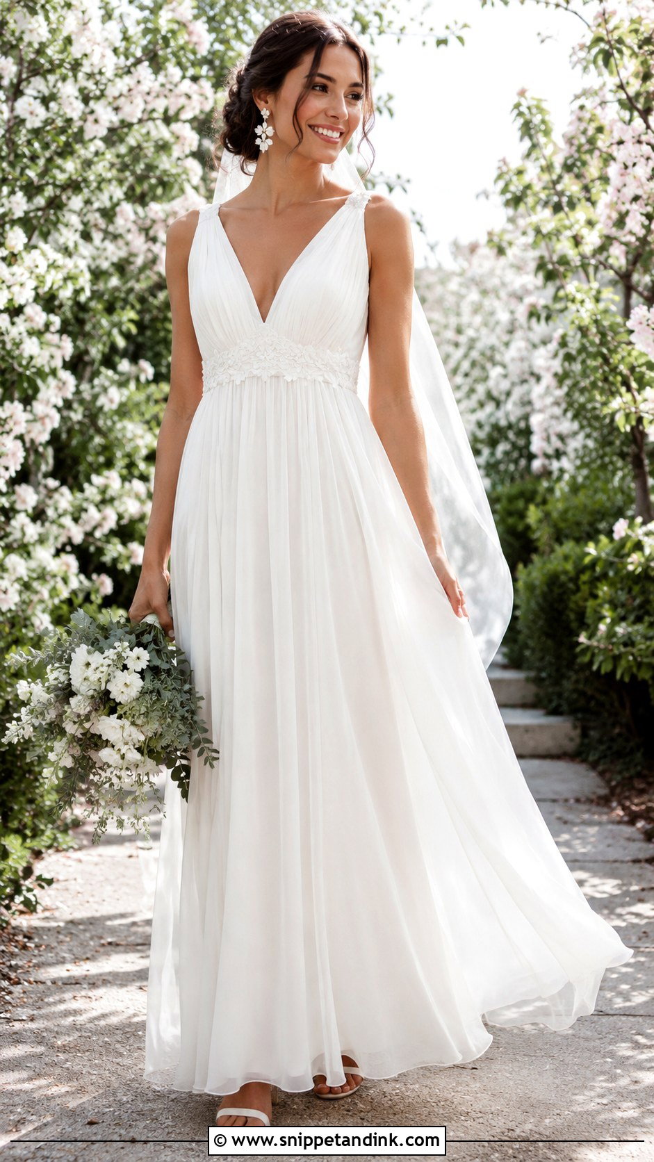 Empire Waist Wedding Dress - Snippet and Ink - 25 Unique Wedding Dress Styles