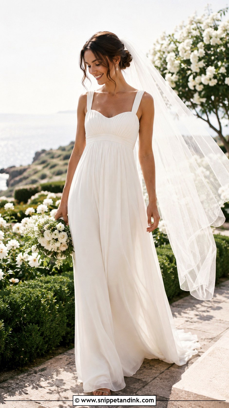 Empire Waist Wedding Dress - Snippet and Ink - 20 Classic Elegant Timeless Wedding Dress Ideas