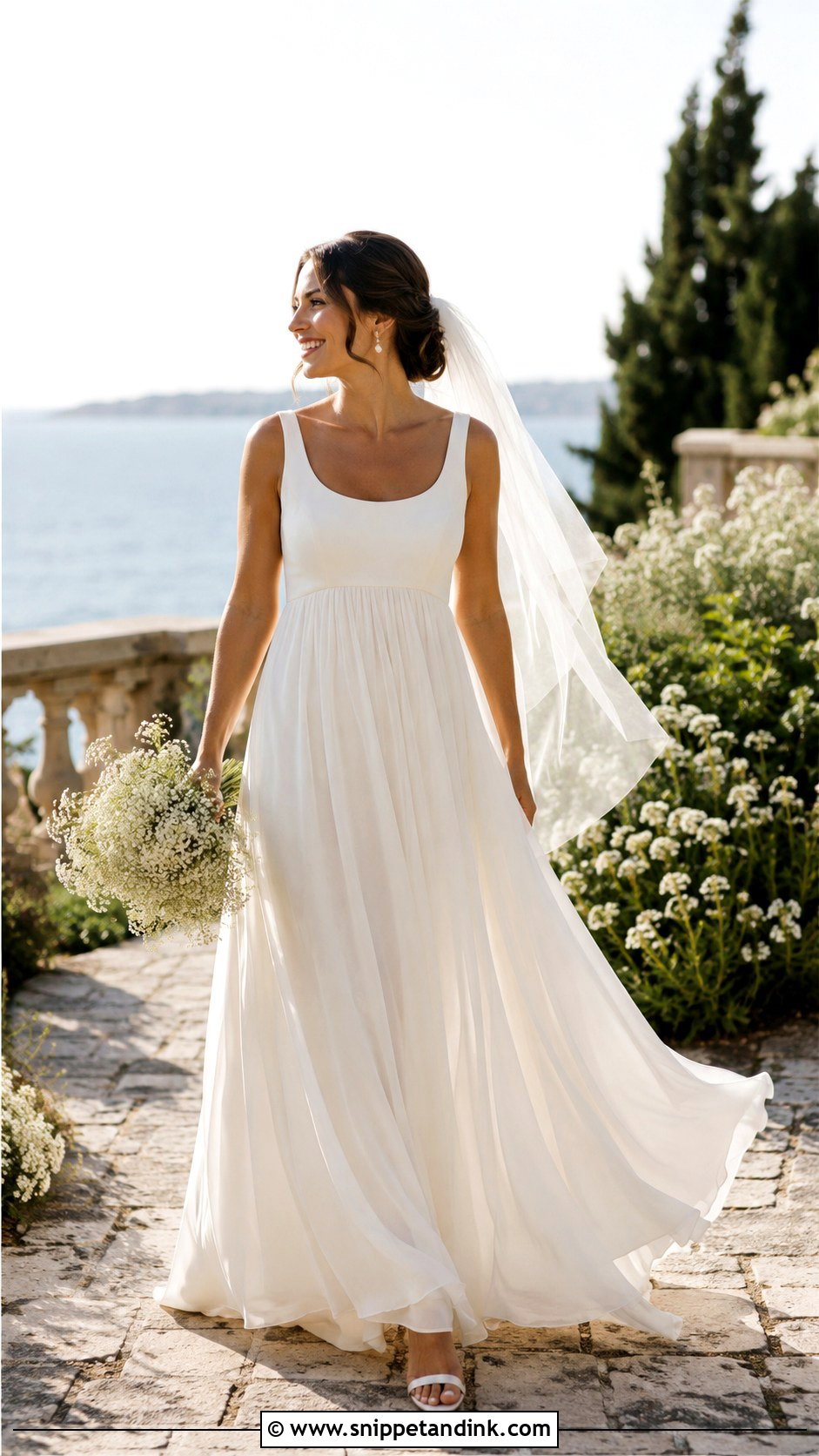 Empire Waist Wedding Dress - Snippet and Ink - 20 Classic Timeless Wedding Dresses