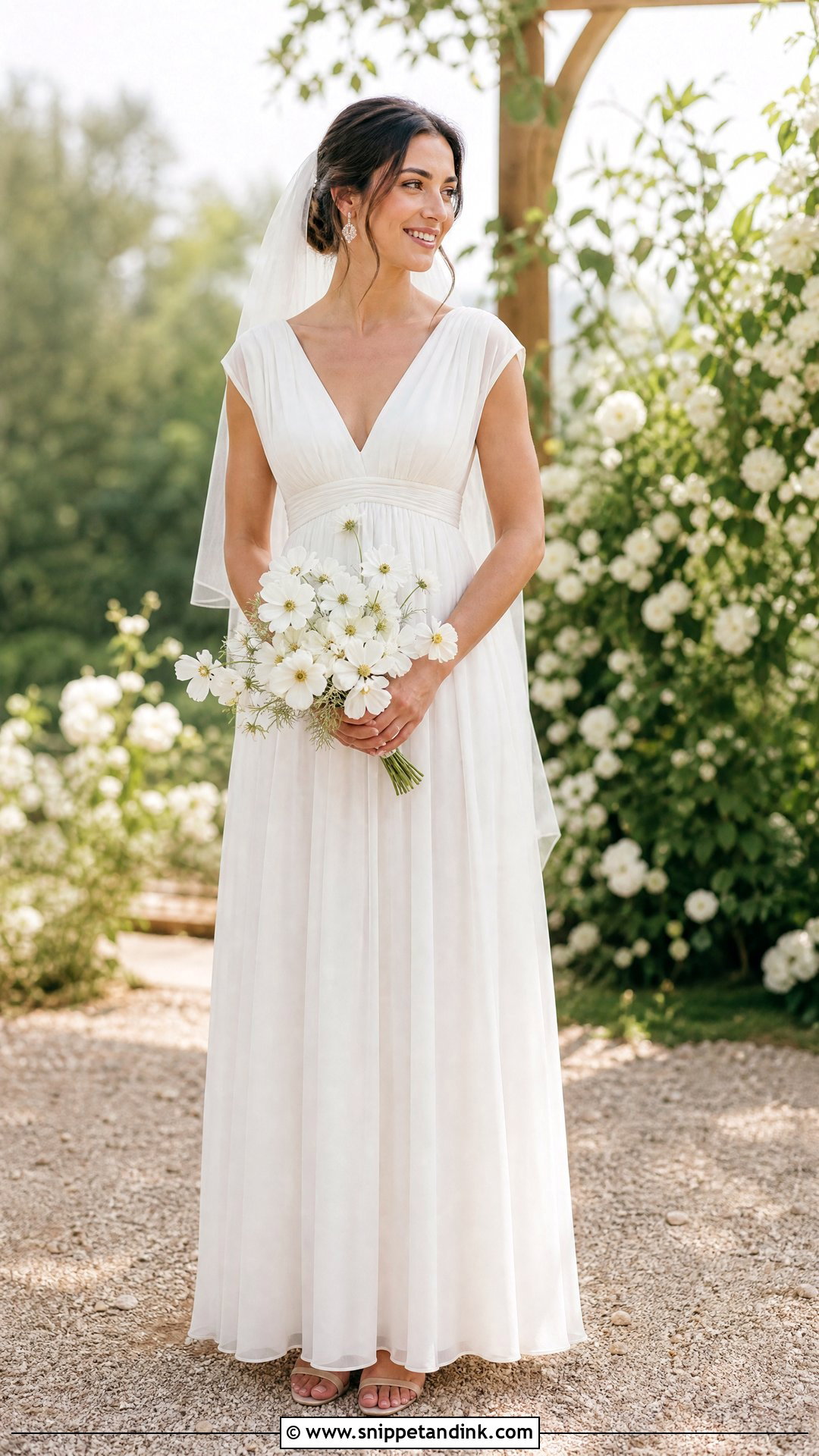 Empire Waist Wedding Dress - Snippet and Ink - 20 Understated Wedding Dress Ideas