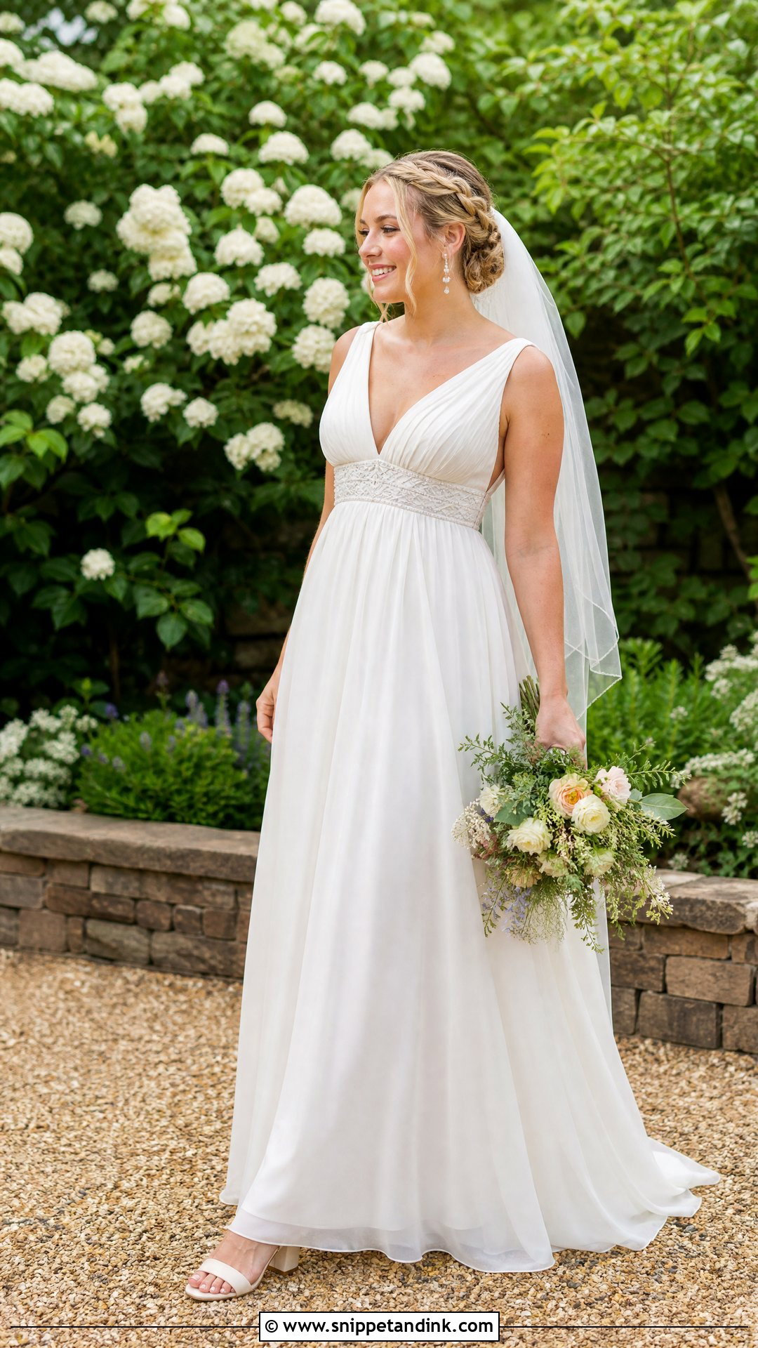 Empire Waist Wedding Dress - Snippet and Ink - 20 Wedding Style Dresses