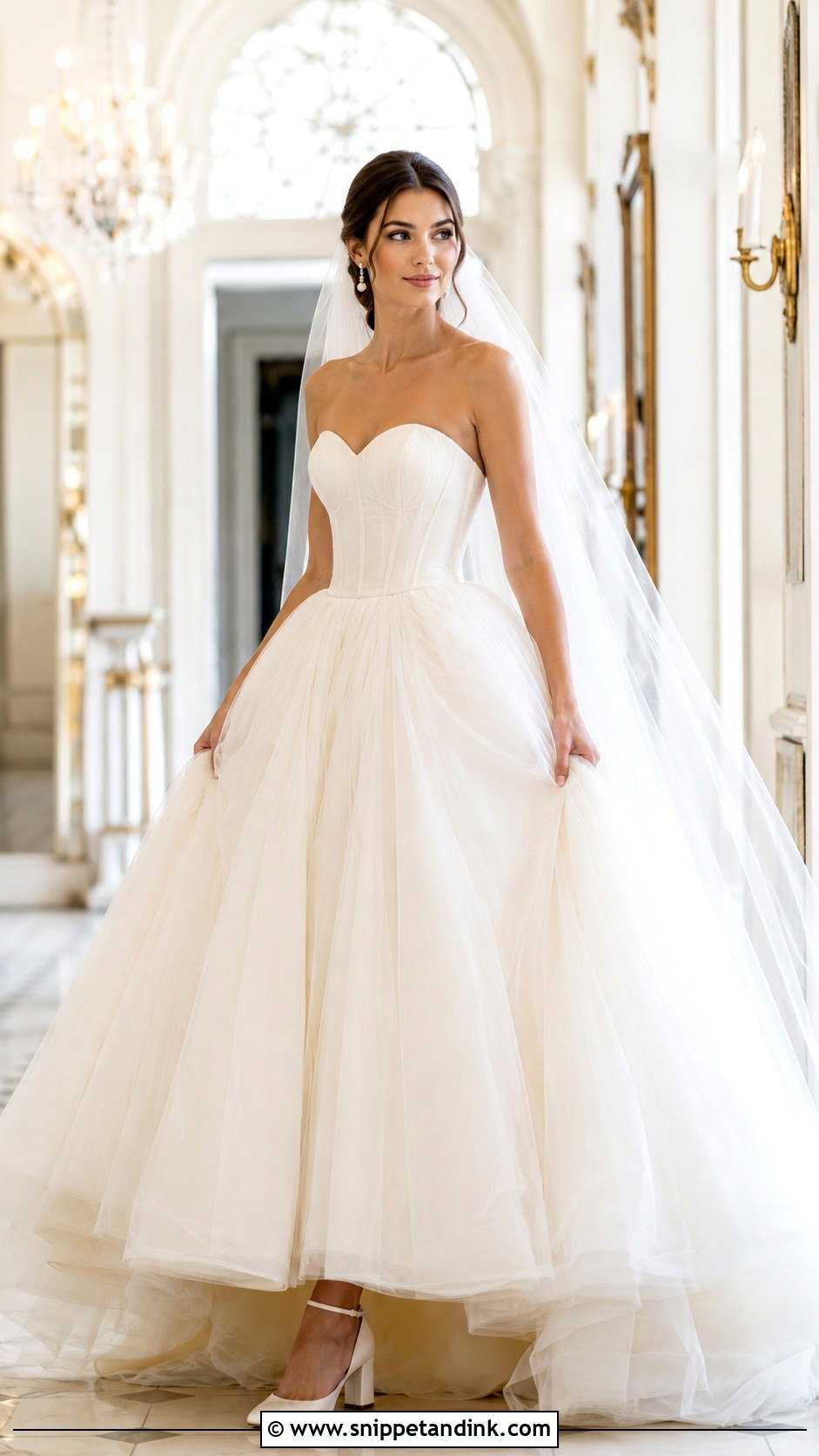 Enchanted Ball Gown Wedding Dress - Snippet and Ink - 25 Enchanted Wedding Dress Ideas