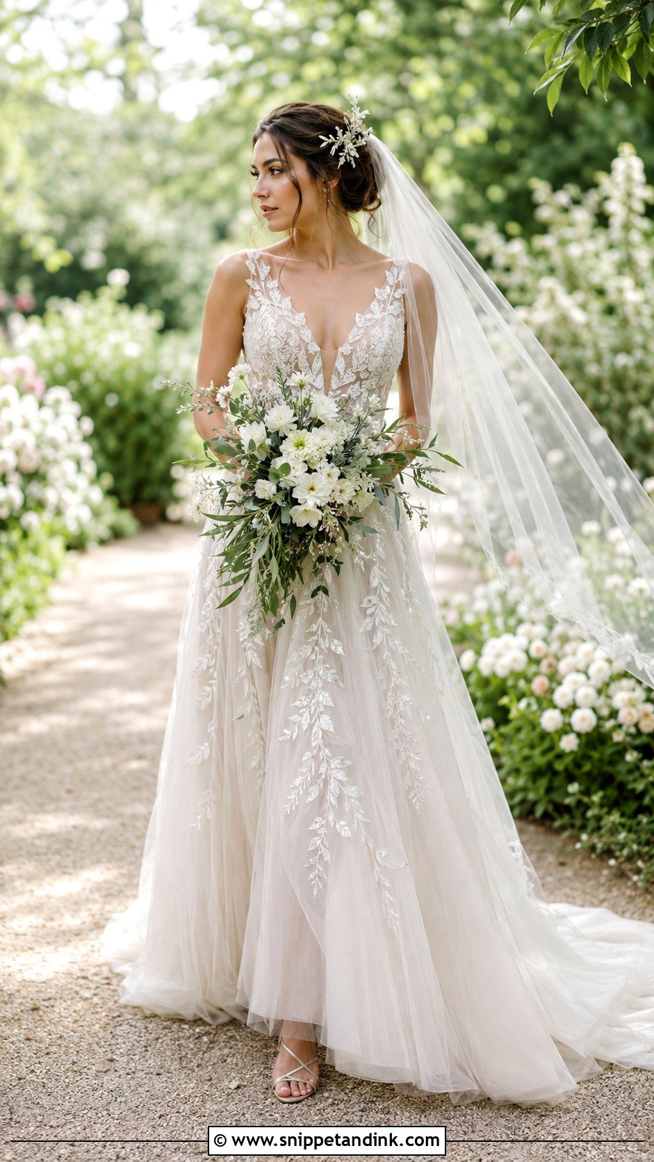 Enchanted Forest Wedding Dress - Snippet and Ink - 25 Enchanted Wedding Dress Ideas