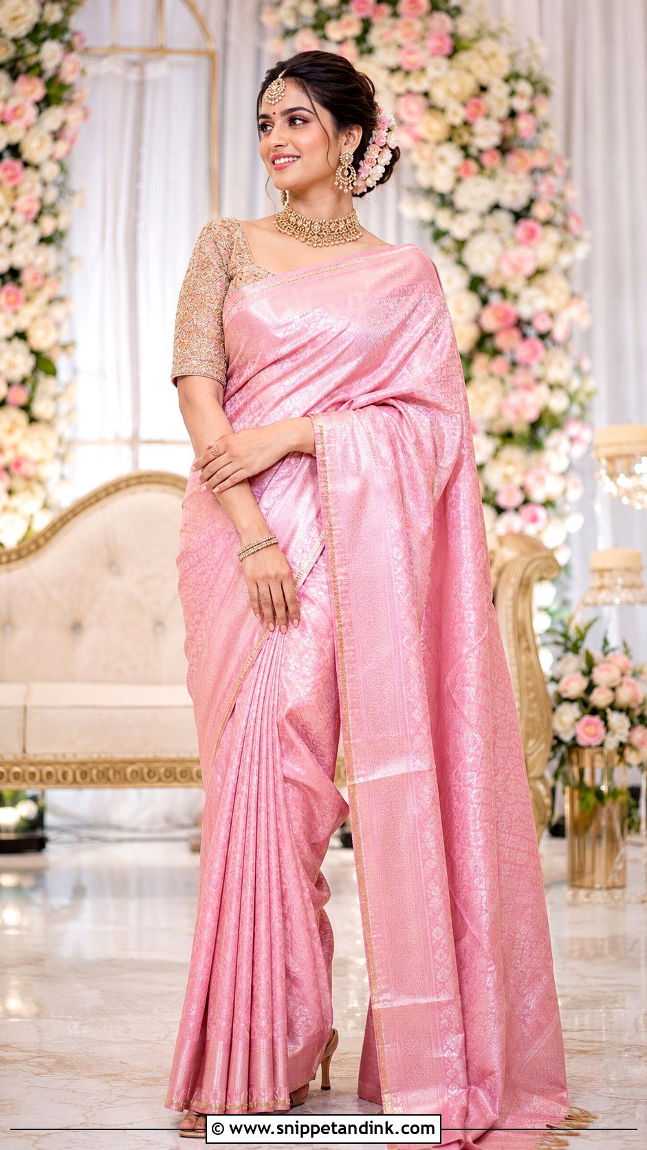 Engagement Saree Karnataka Bride - Snippet and Ink - 25 Karnataka Bride Ideas