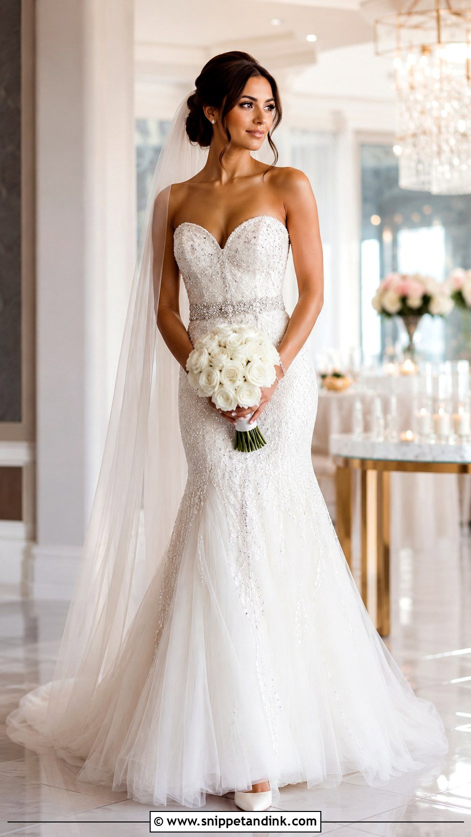 Enzoani Beaded Mermaid Wedding Dress - Snippet and Ink - 20 Enzoani Wedding Dress Ideas