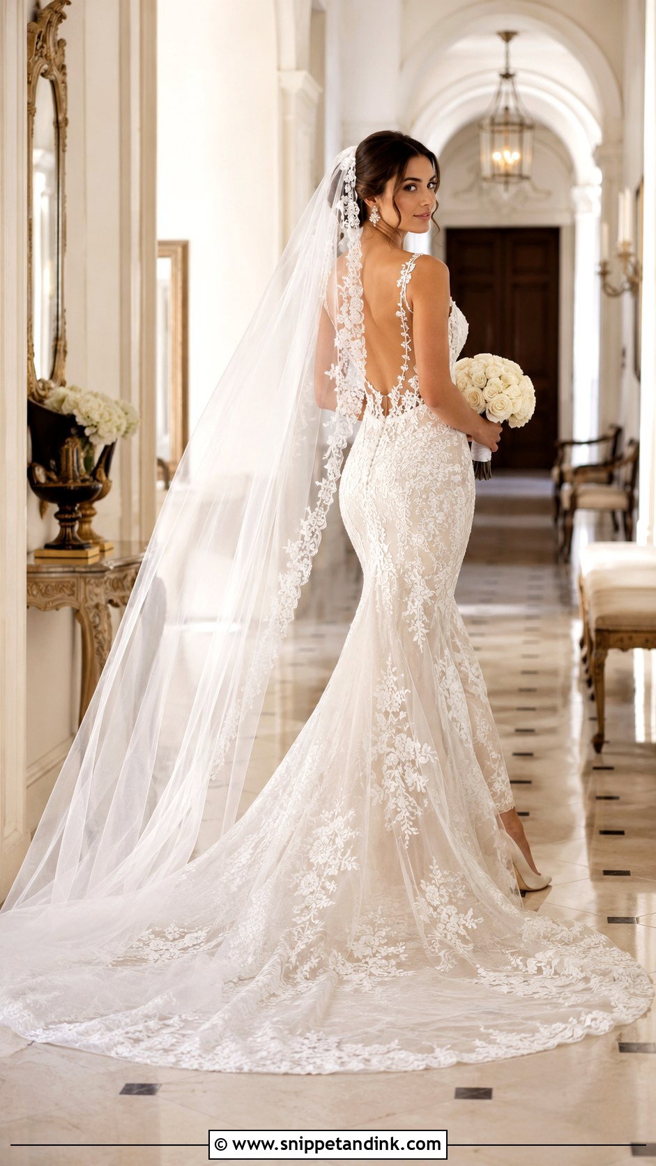 Enzoani Lace Mermaid Wedding Dress - Snippet and Ink - 20 Enzoani Wedding Dress Ideas