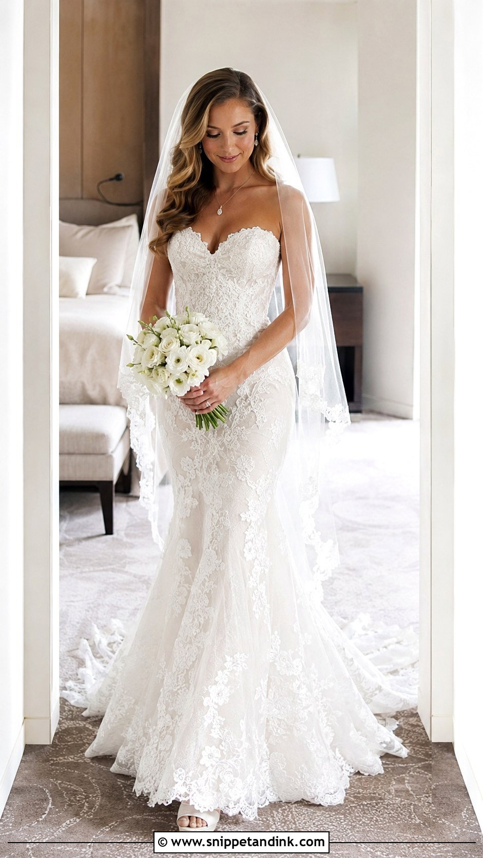 Enzoani Sweetheart Neckline Wedding Dress - Snippet and Ink - 20 Enzoani Wedding Dress Ideas