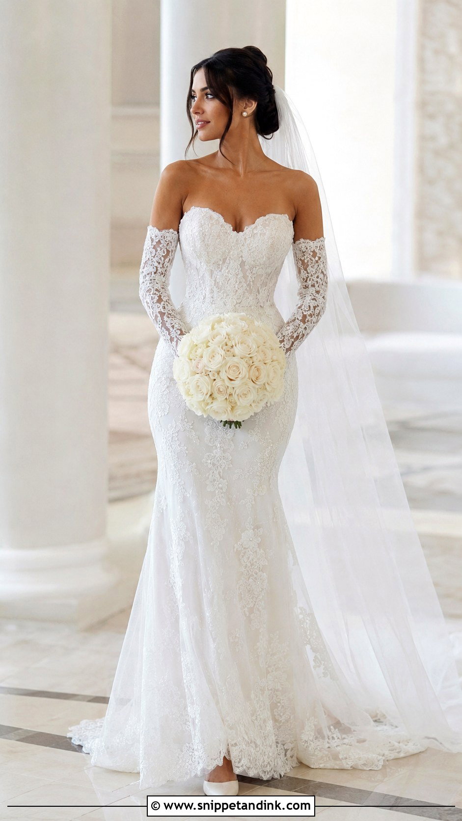 Enzoani Wedding Dress With Detachable Sleeves - Snippet and Ink - 20 Enzoani Wedding Dress Ideas