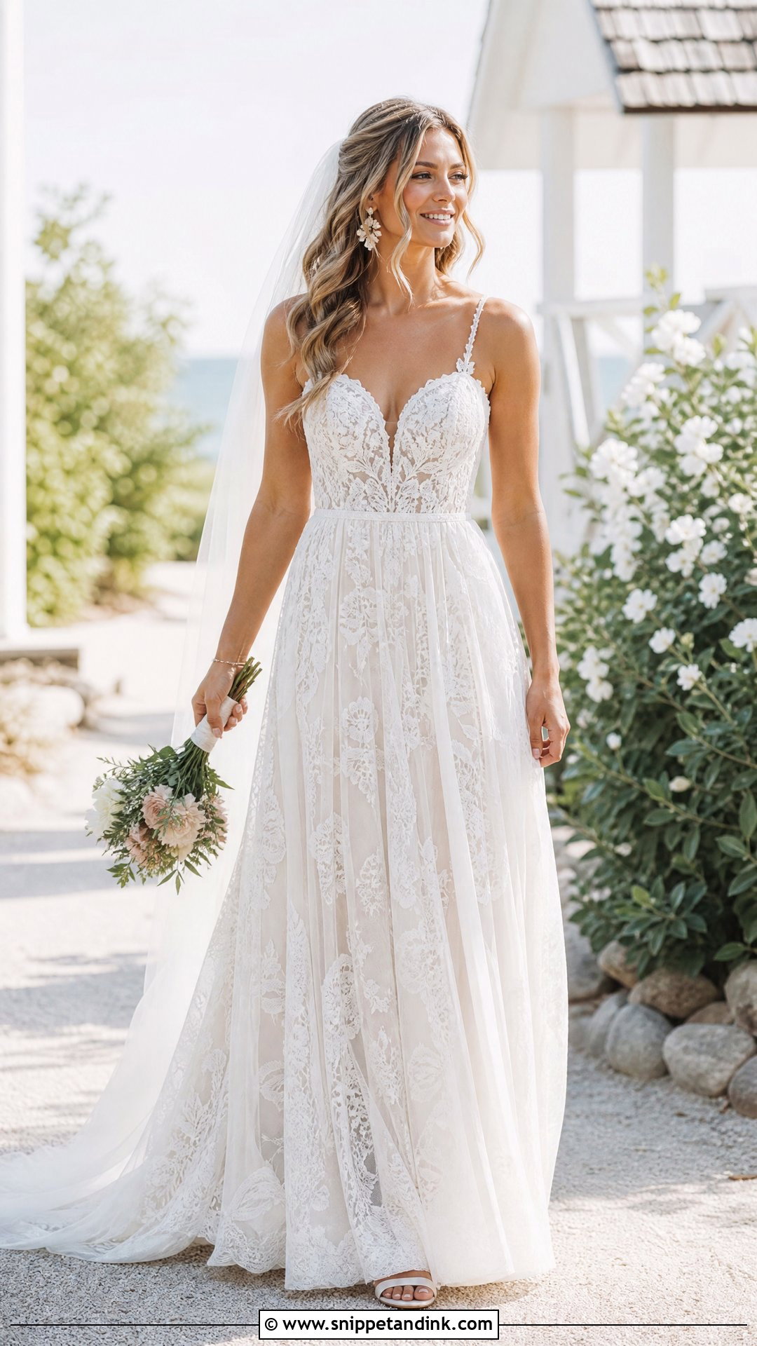 Essense Of Australia Boho Lace Wedding Dress - Snippet and Ink - 25 Essence of Australia Wedding Dress Ideas