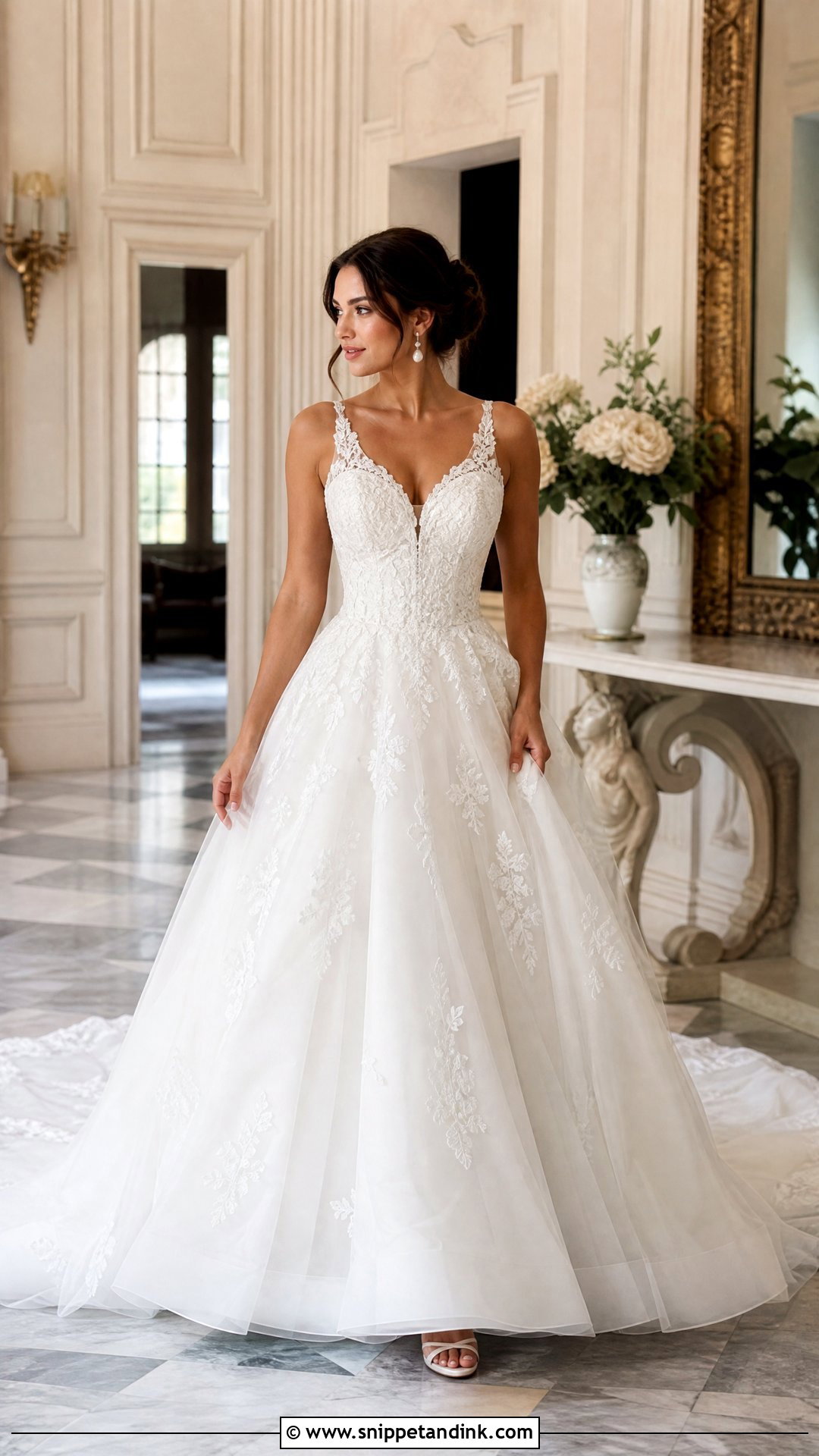 Essense Of Australia Lace Ballgown Wedding Dress - Snippet and Ink - 25 Essence of Australia Wedding Dress Ideas