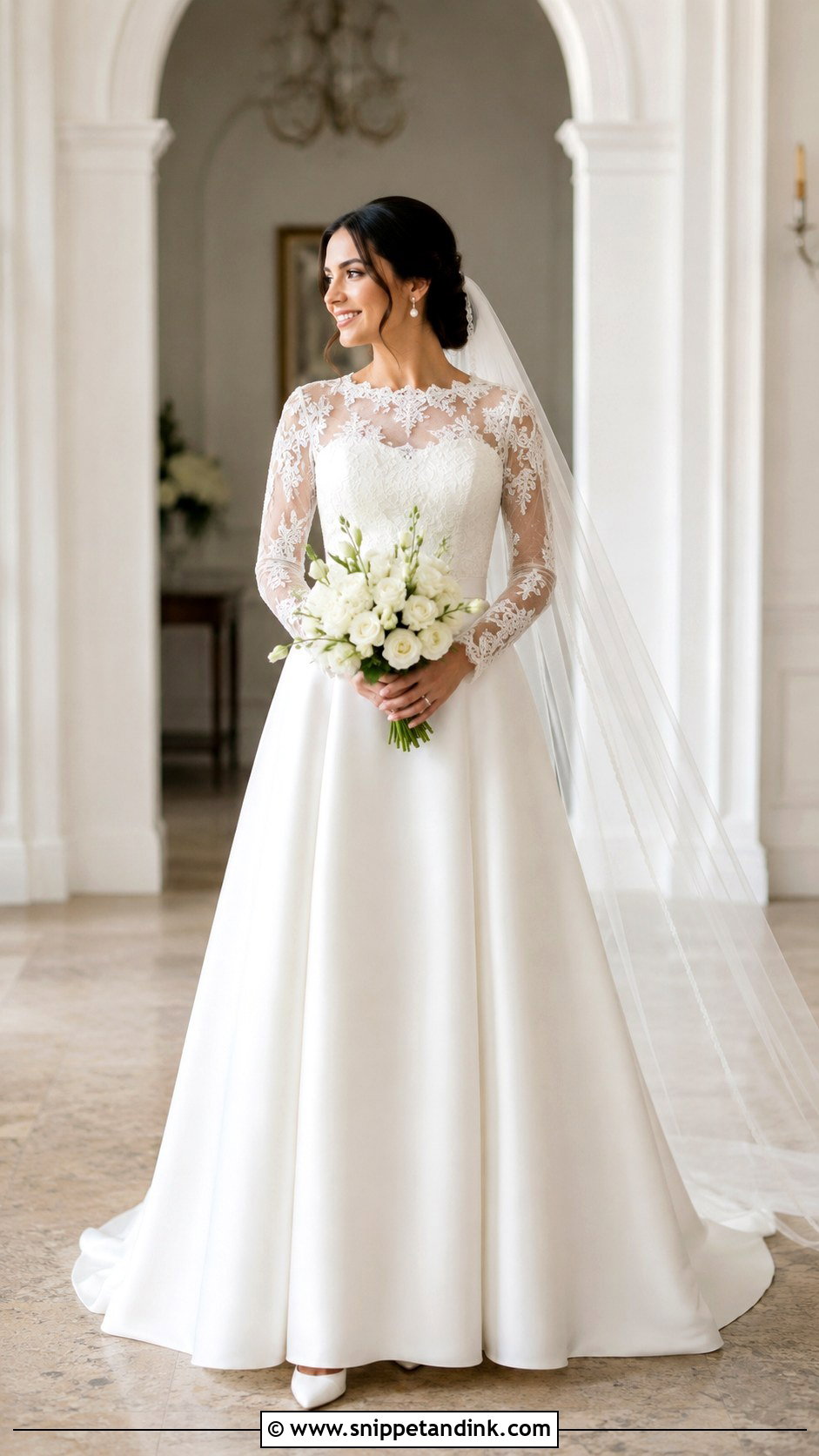 Essense Of Australia Modest A Line Wedding Dress - Snippet and Ink - 20 Essense of Australia Wedding Dress Ideas