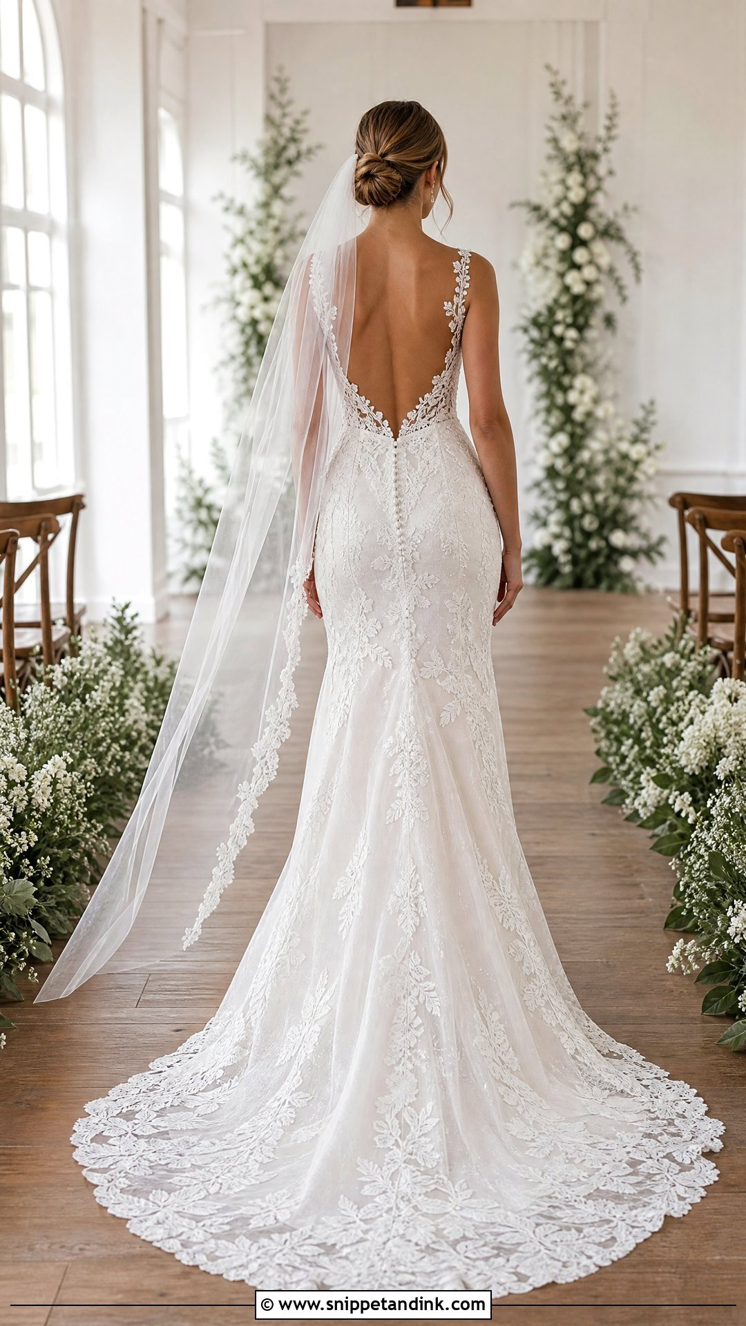 Essense Of Australia Open Back Wedding Dress - Snippet and Ink - 25 Essence of Australia Wedding Dress Ideas
