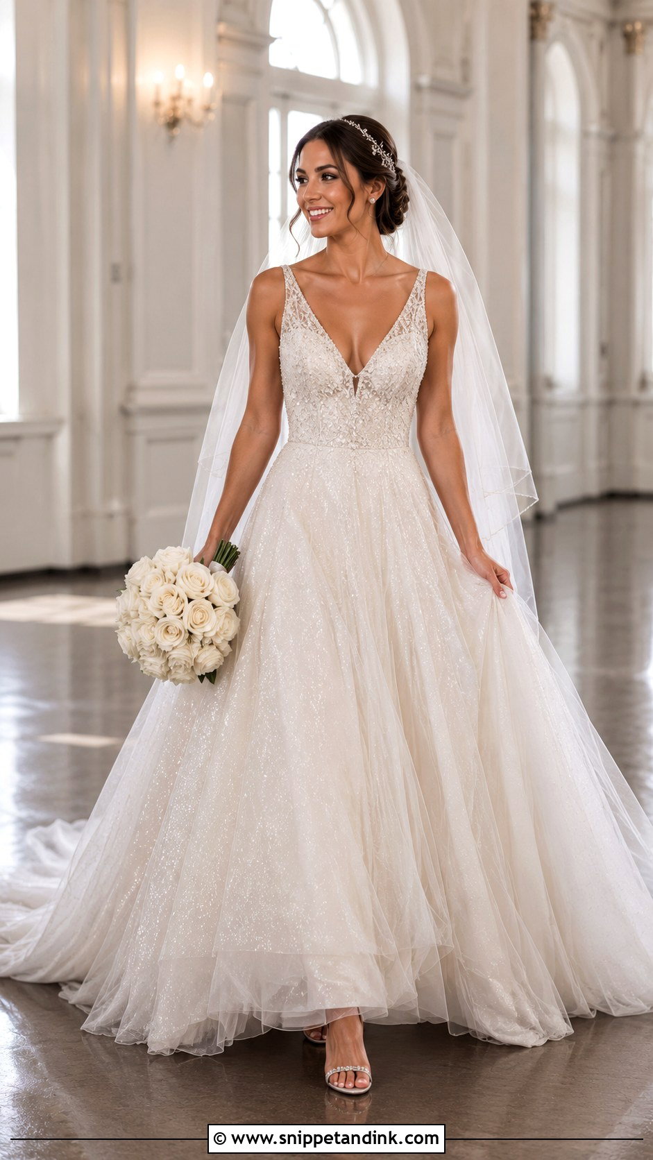 Essense Of Australia Sparkle Tulle Wedding Dress - Snippet and Ink - 20 Essense of Australia Wedding Dress Ideas