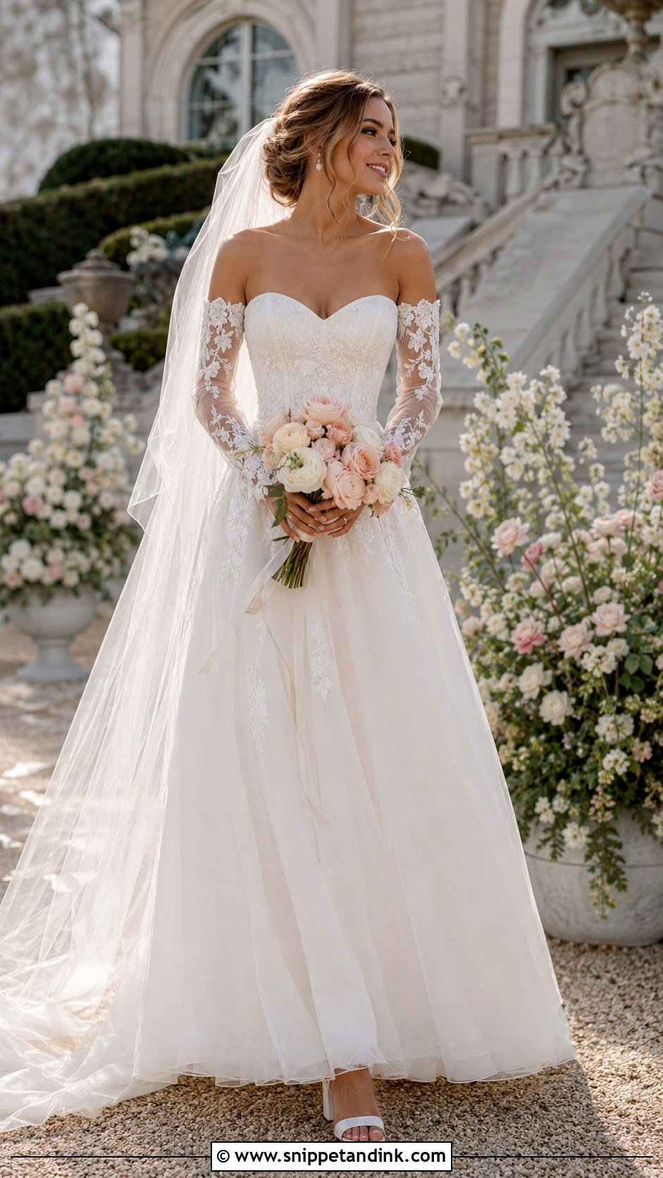 Essense Of Australia Wedding Dress With Detachable Sleeves - Snippet and Ink - 20 Essense of Australia Wedding Dress Ideas