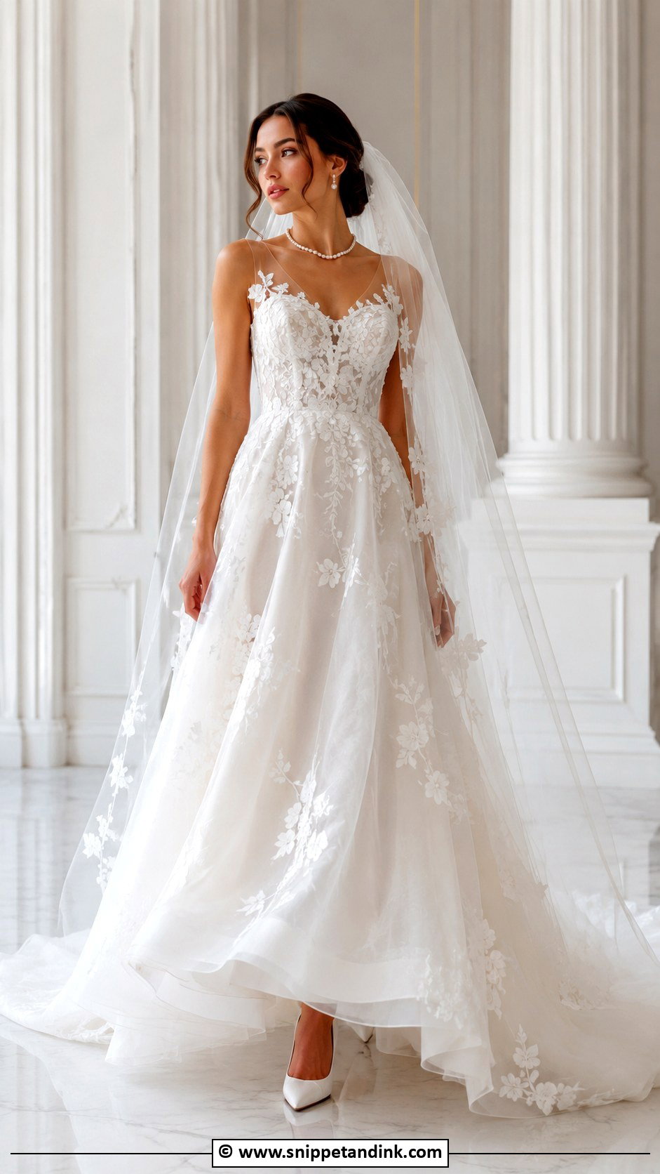 Ethereal Organza Wedding Dress - Snippet and Ink - 30 Ethereal Wedding Dresses