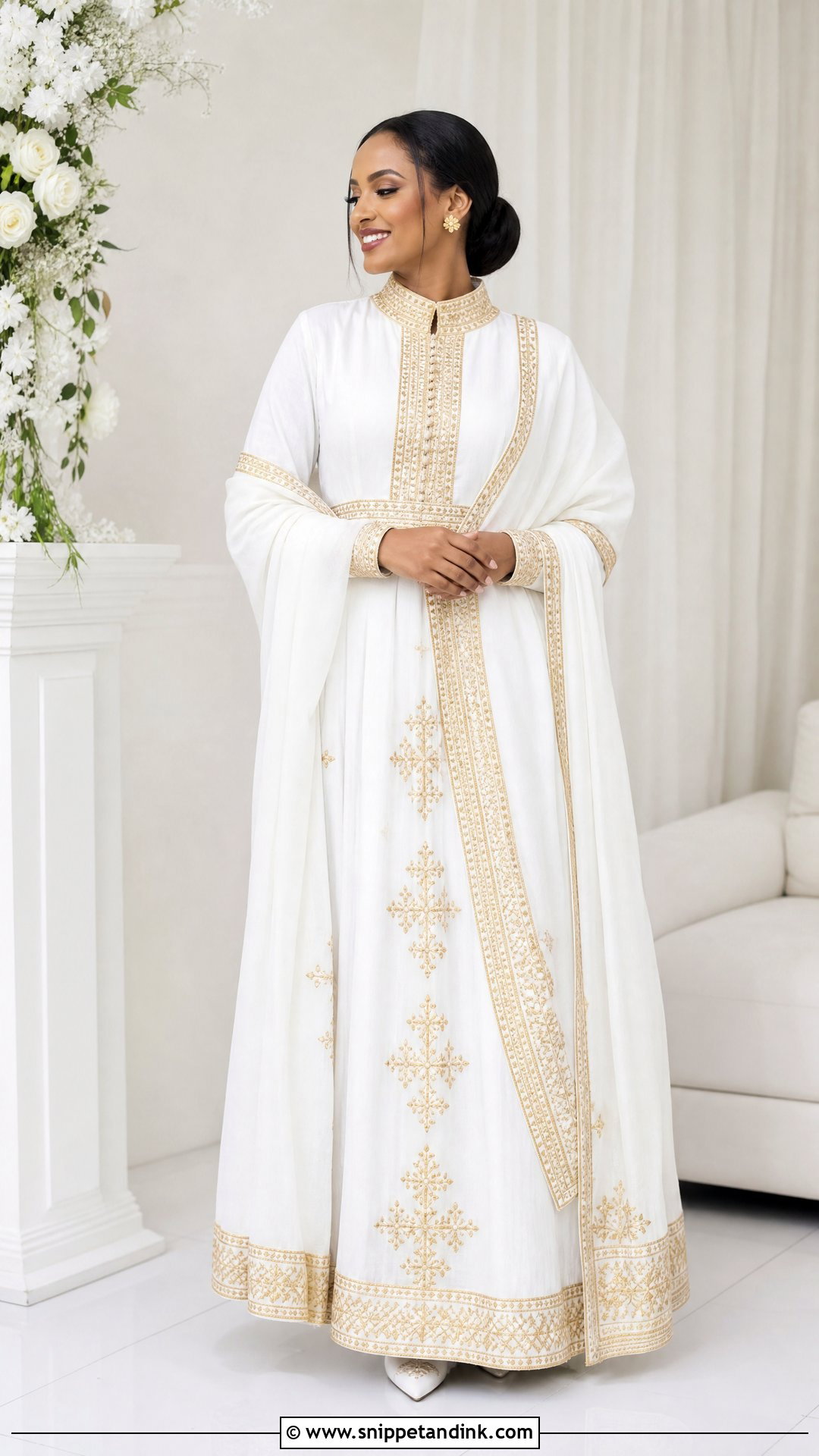 Ethiopian Modest Wedding Dress - Snippet and Ink - 25 Ethiopian Wedding Dress Ideas