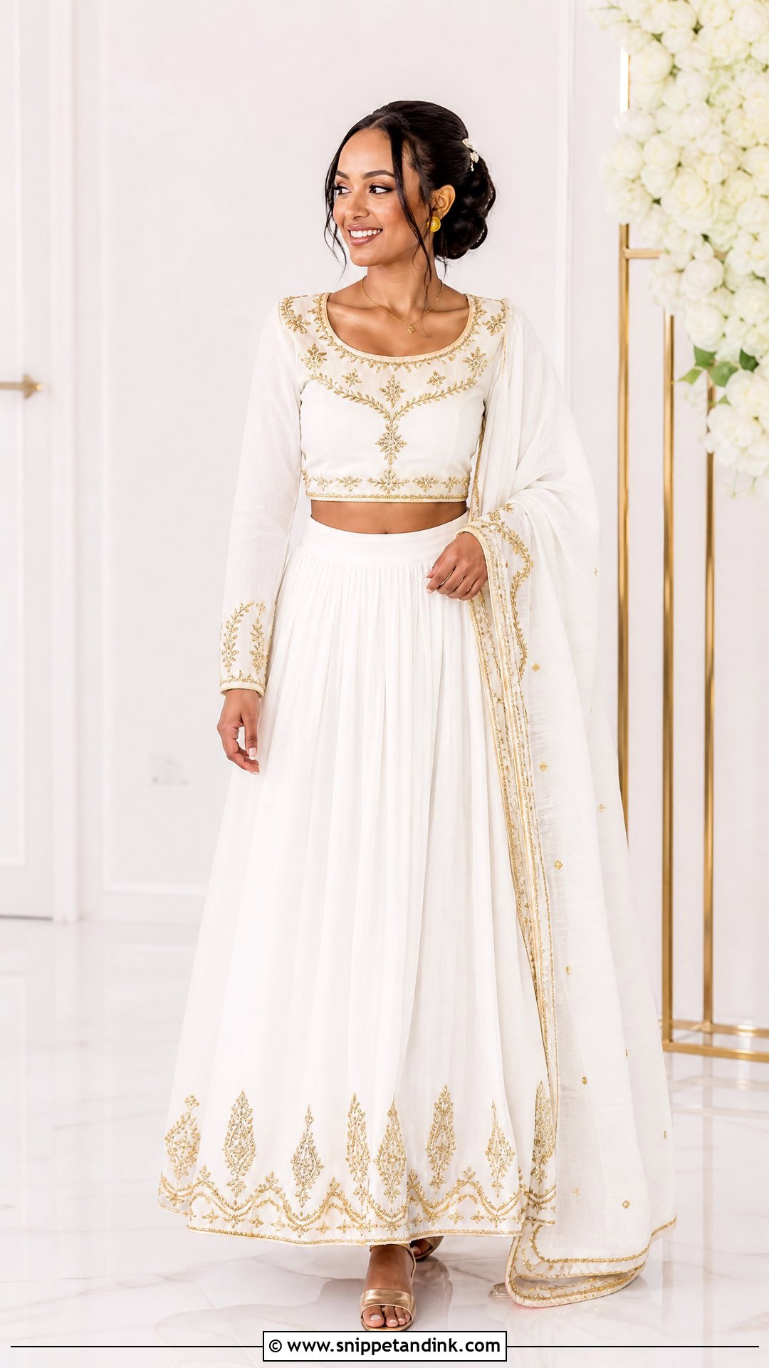 Ethiopian Two Piece Wedding Dress - Snippet and Ink - 25 Ethiopian Wedding Dress Ideas