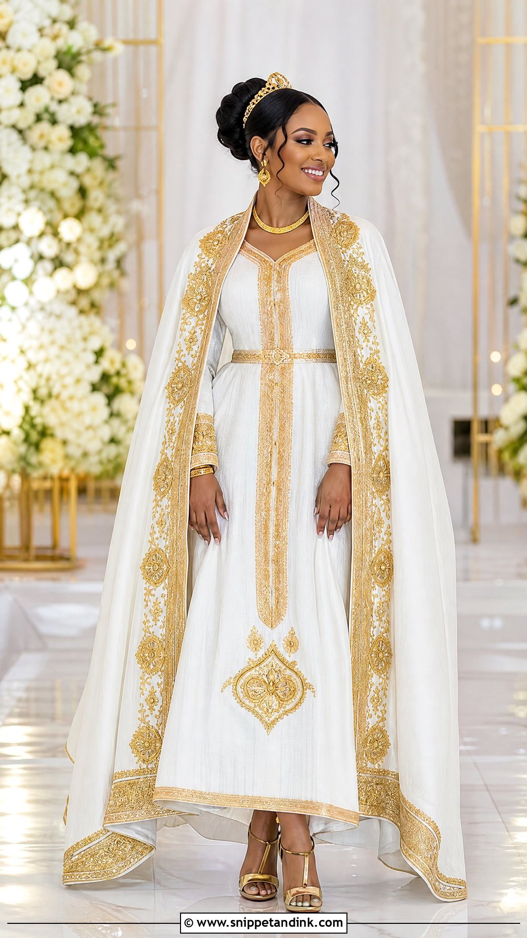 Ethiopian Wedding Dress With Kaba - Snippet and Ink - 25 Ethiopian Wedding Dress Ideas