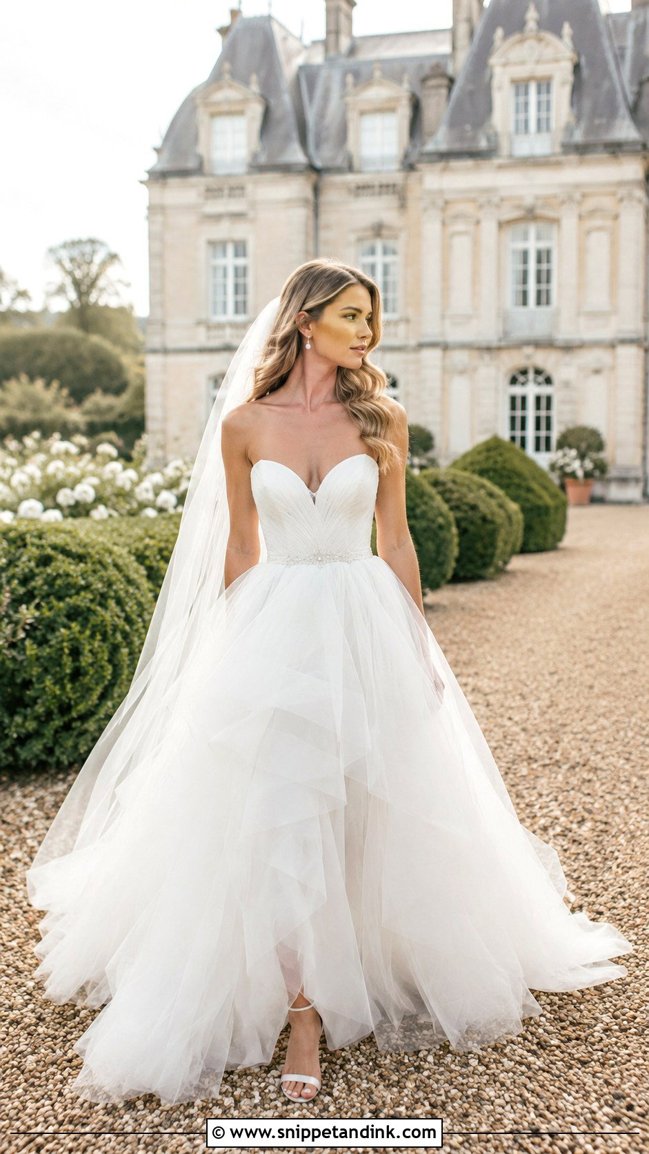 European Tulle Wedding Dress - Snippet and Ink - 25 European Wedding Dresses