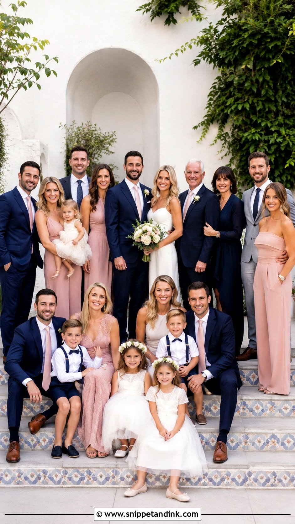 Extended Family Wedding Outfit - Snippet and Ink - 25 Family Outfits for Wedding