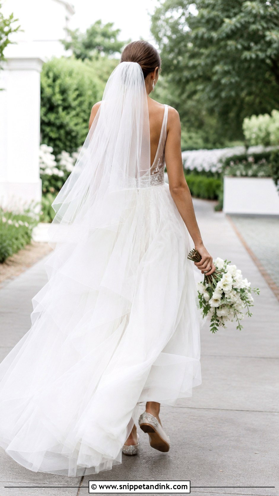 Faceless Bride Walking Away - Snippet and Ink - 20 Faceless Bride Aesthetic Ideas