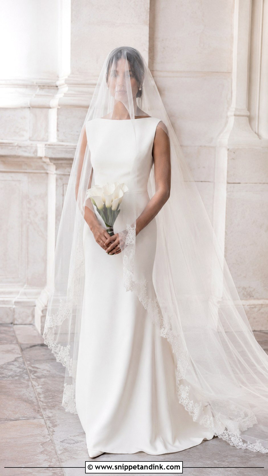 Faceless Bride With Veil Over Face - Snippet and Ink - 20 Faceless Bride Aesthetic Ideas