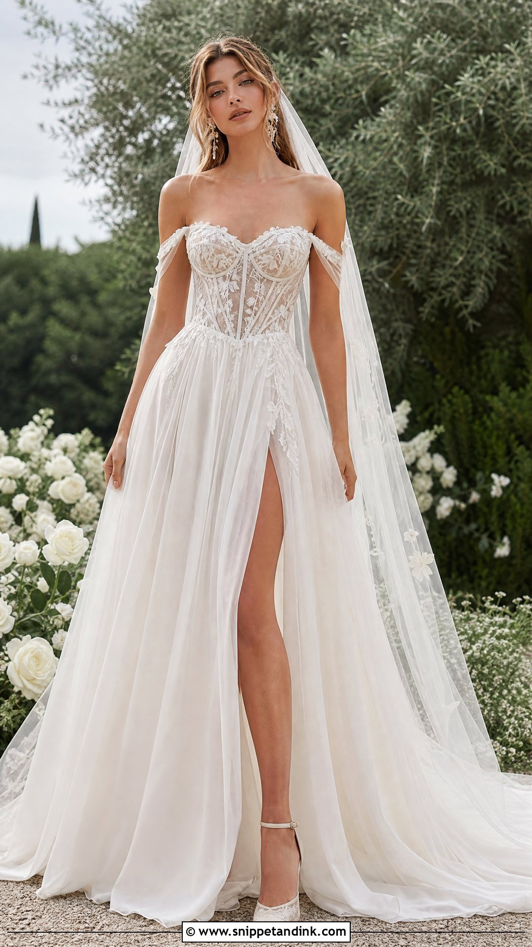 Fae Corset Wedding Dress - Snippet and Ink - 25 Fae Wedding Dress Ideas