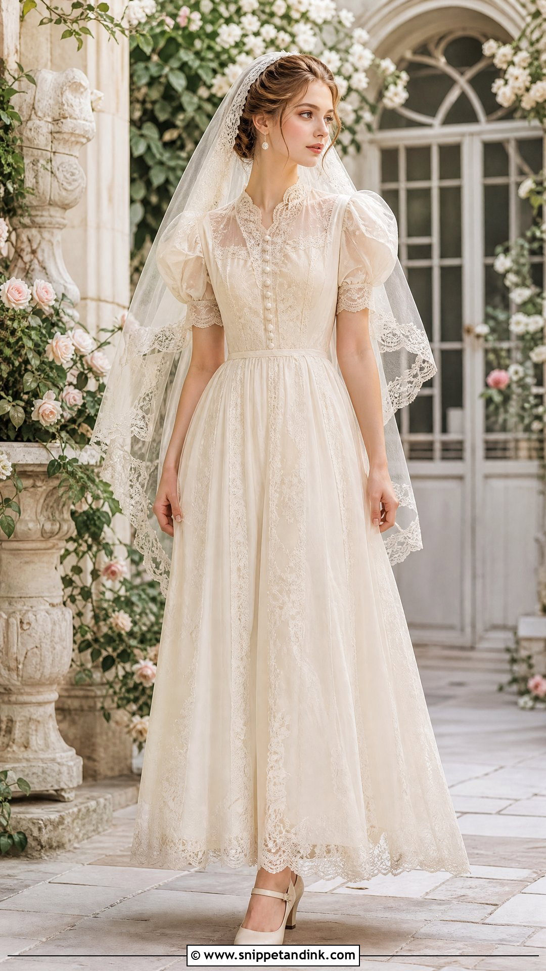 Fae Vintage Wedding Dress - Snippet and Ink - 25 Fae Wedding Dress Ideas