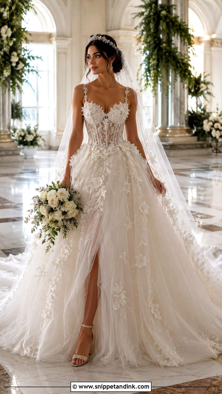 Fairy Ball Gown Wedding Dress - Snippet and Ink - 20 Fairy Style Wedding Dresses
