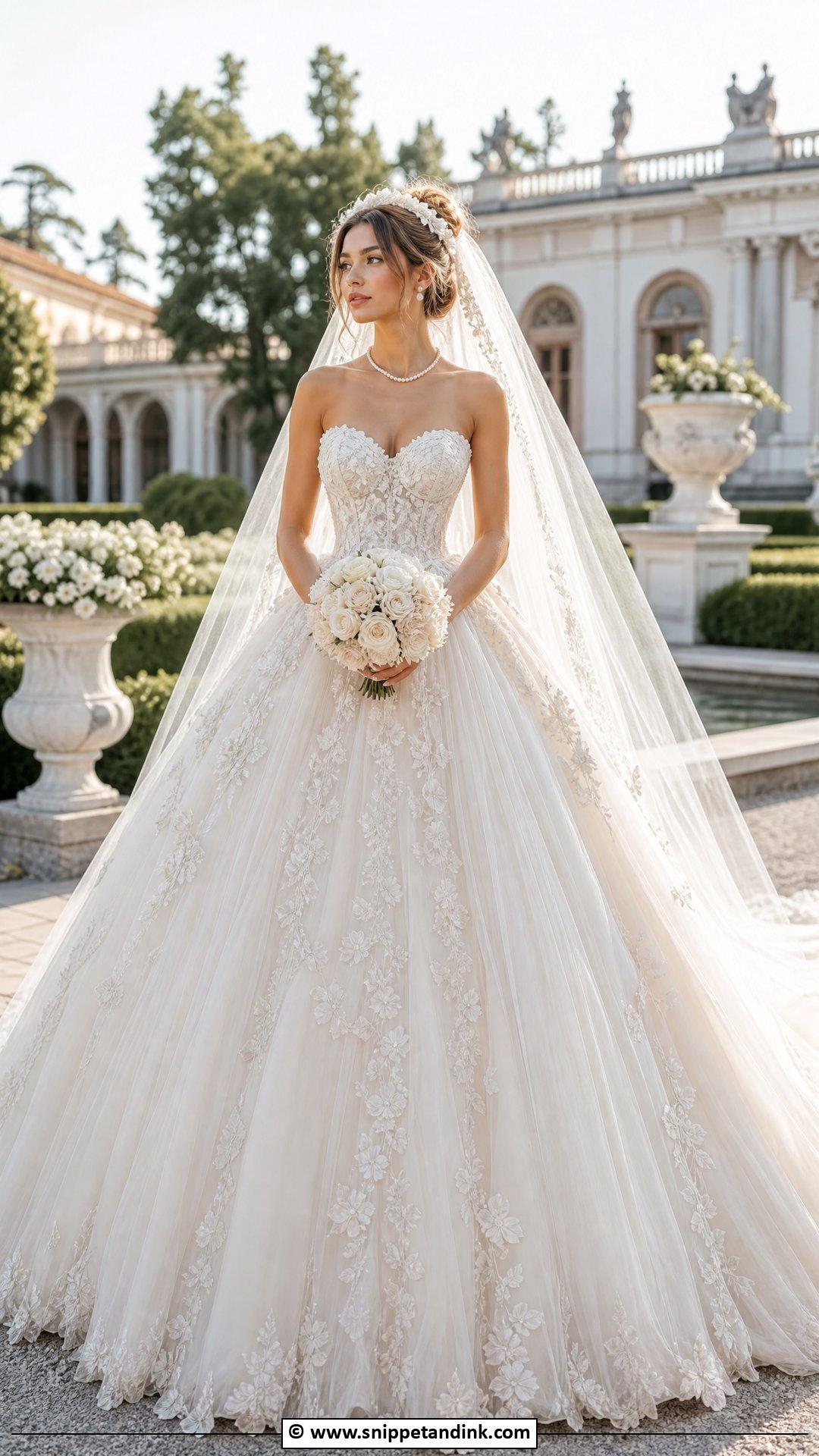 Fairy Ball Gown Wedding Dress - Snippet and Ink - 35 Fairy Wedding Dress Ideas