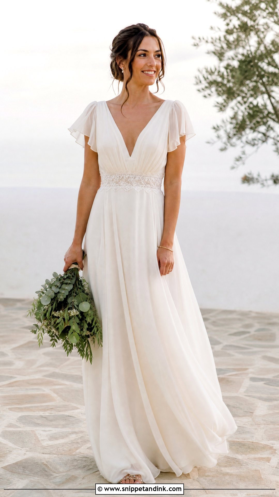 Fairy Core Chiffon Wedding Dress - Snippet and Ink - 25 Fairy Core Wedding Dress Ideas