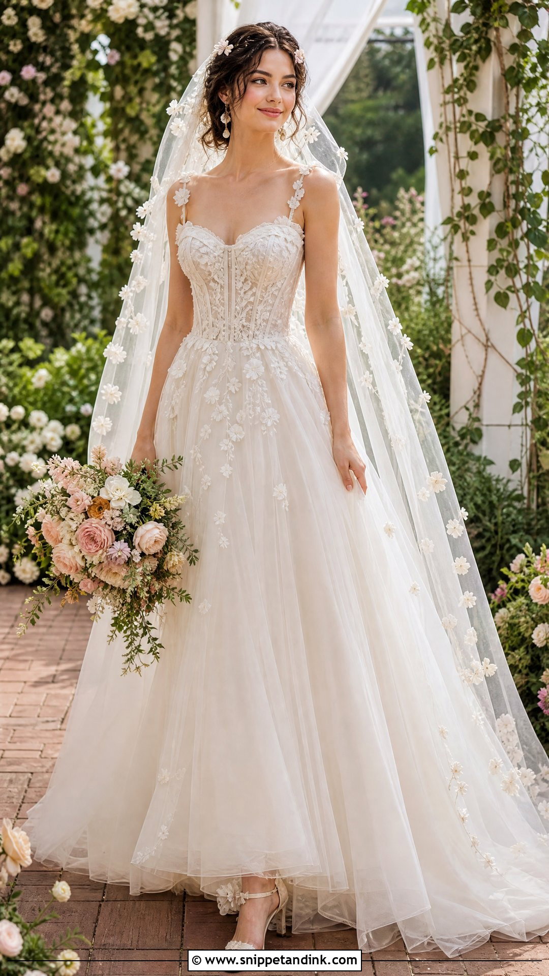 Fairy Core Garden Wedding Dress - Snippet and Ink - 25 Fairy Core Wedding Dress Ideas