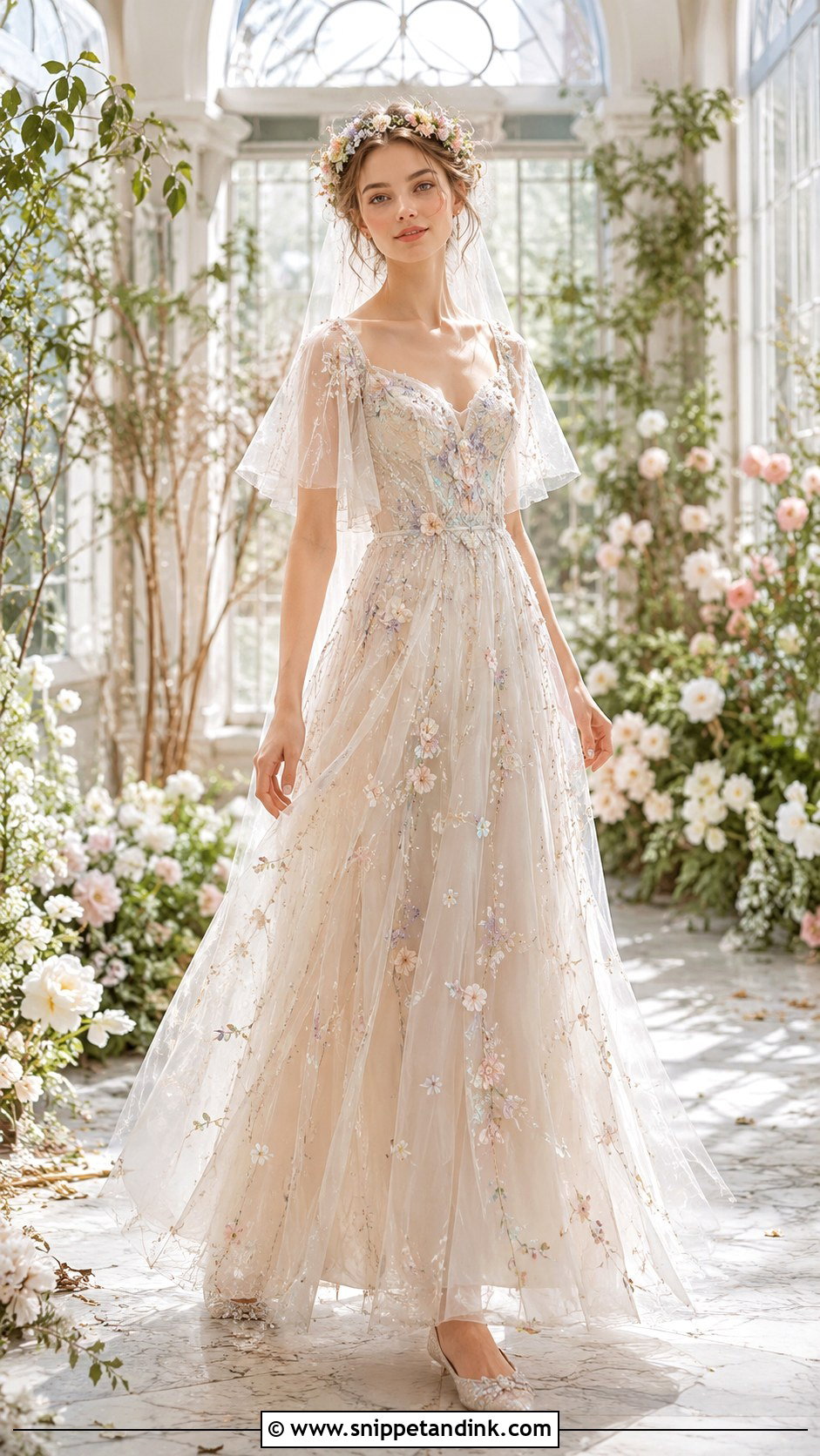 Fairy Goddess Wedding Dress - Snippet and Ink - 20 Fantasy Goddesses Wedding Dress Ideas
